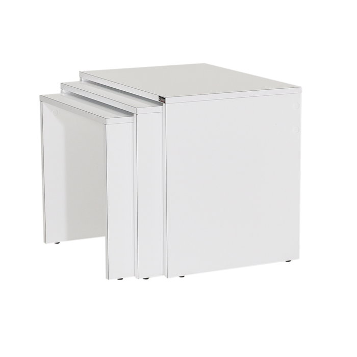Hanah Home Mesa de Centro Blanca Hanah Home Mesa de Centro Blanca